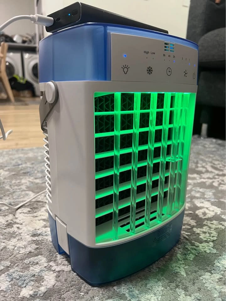 4-in-1 Portable Mini Air Conditioner LED - photo 5