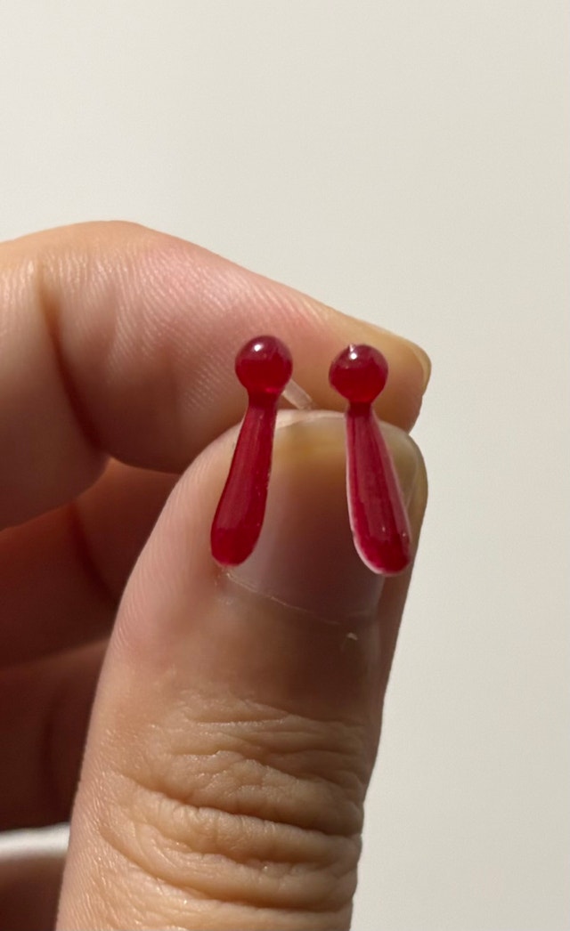 Blood Drop Earrings - photo 2
