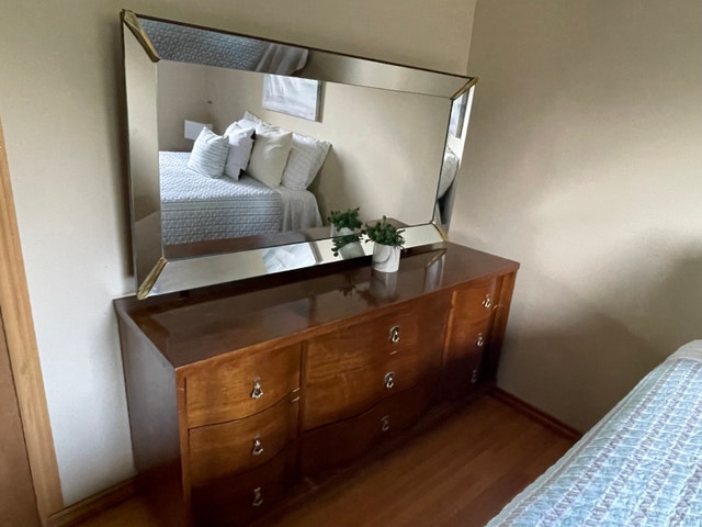 MCM Full Length 9-drawer dresser with full length mirror