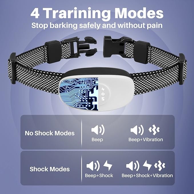 Automatic Smart Dog Bark Collar - photo 2