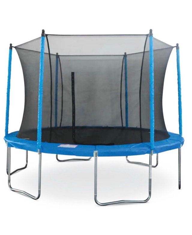 Jumptek 14ft Round Trampoline with Enclosure Net