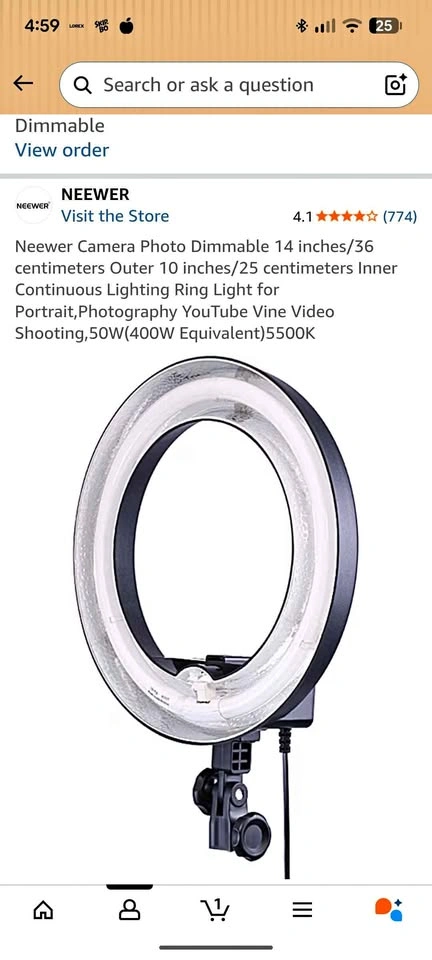 Ring light