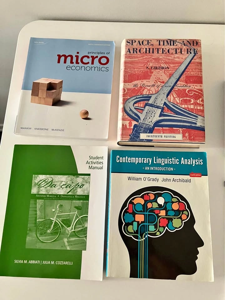 Assorted Textbooks