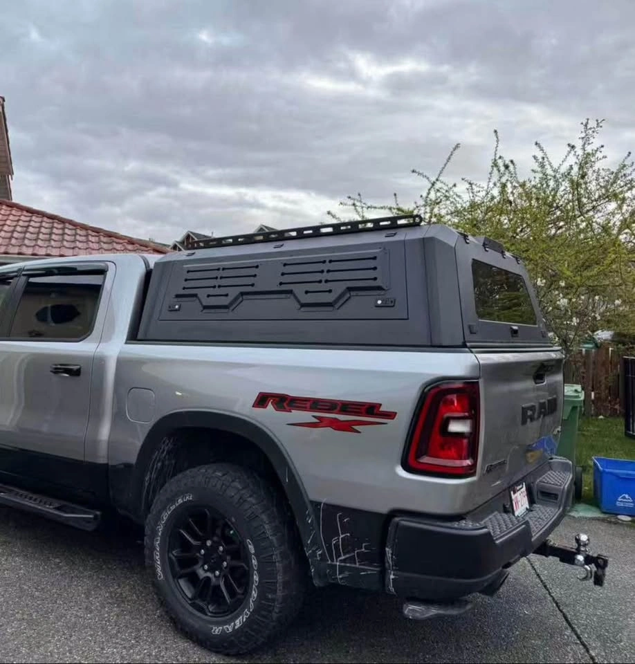 6.5 Ft Aluminum Truck Canopy - Installation & Rewiring - photo 3