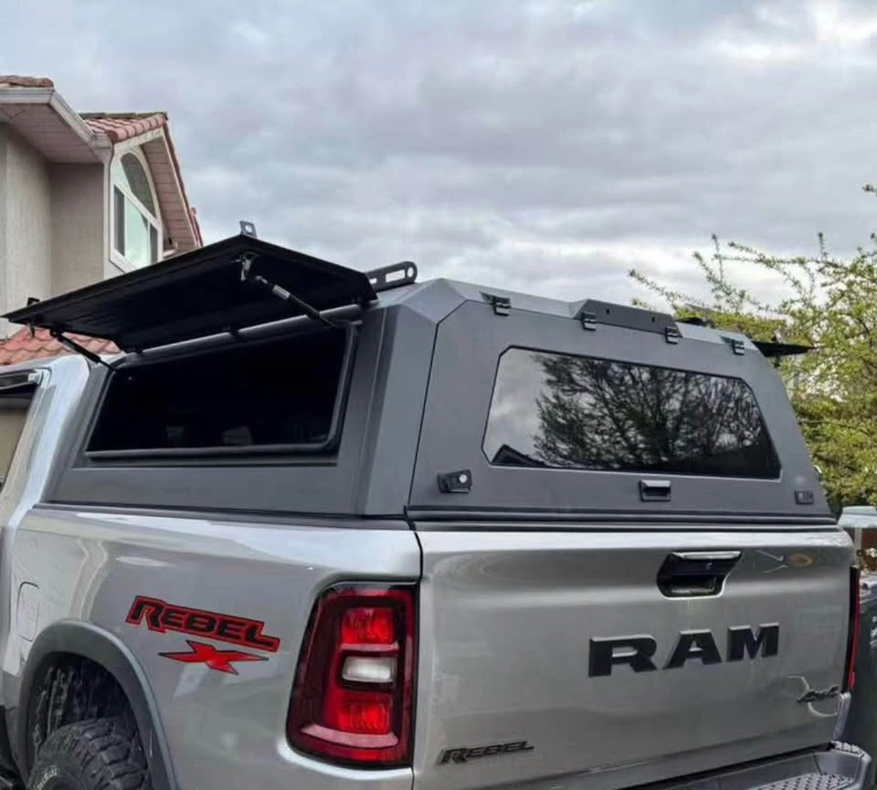 6.5 Ft Aluminum Truck Canopy - Installation & Rewiring - photo 4