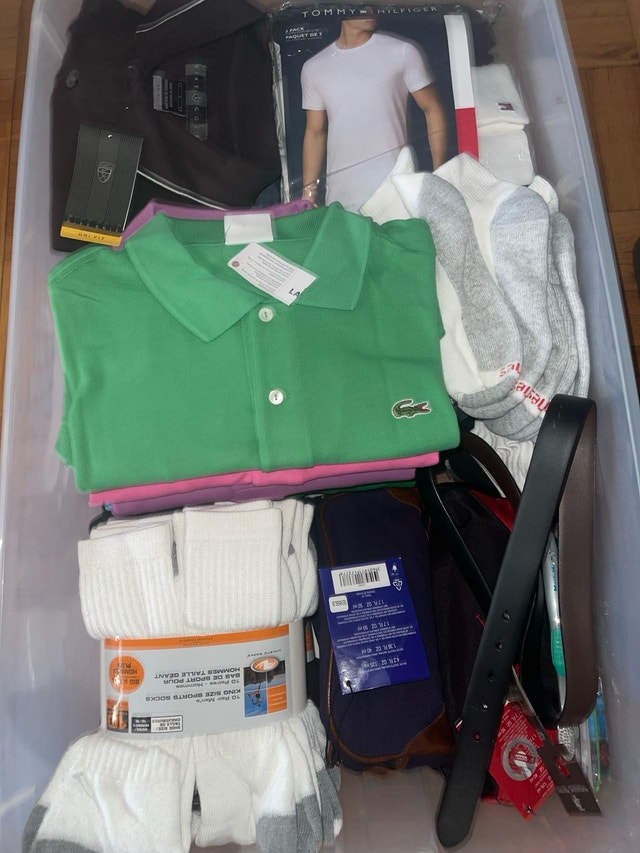 XL Men Lacoste, Nike, and Tommy Hilfiger Clothing Lot - photo 4