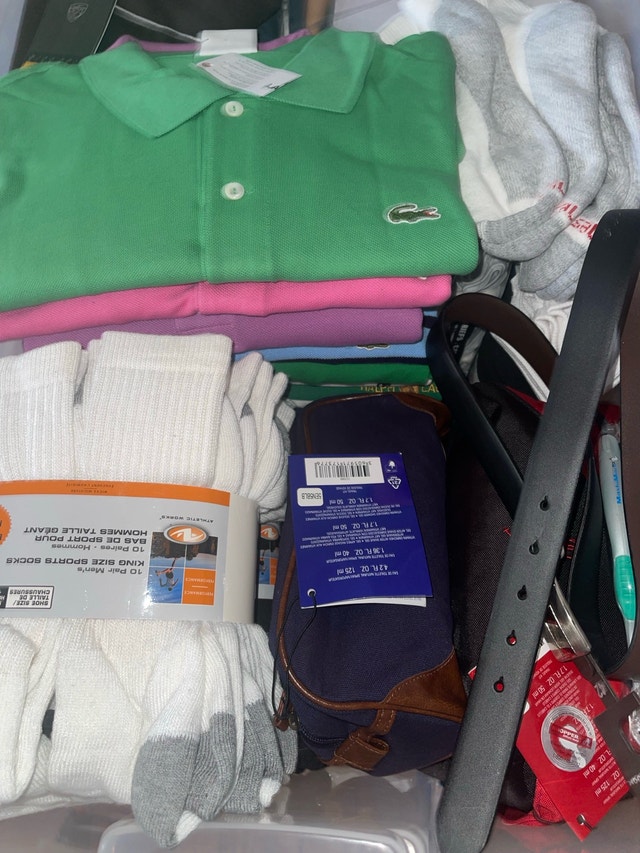 XL Men Lacoste, Nike, and Tommy Hilfiger Clothing Lot - photo 5