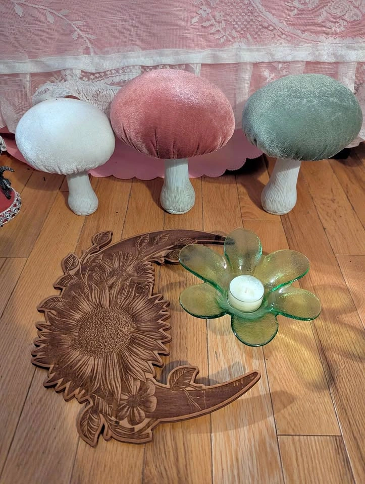 Assorted whimsical decor