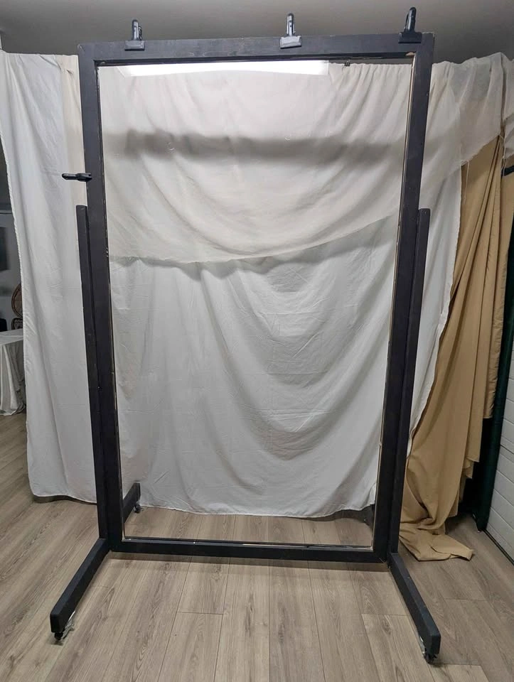Rolling Faux Shower Photography Prop