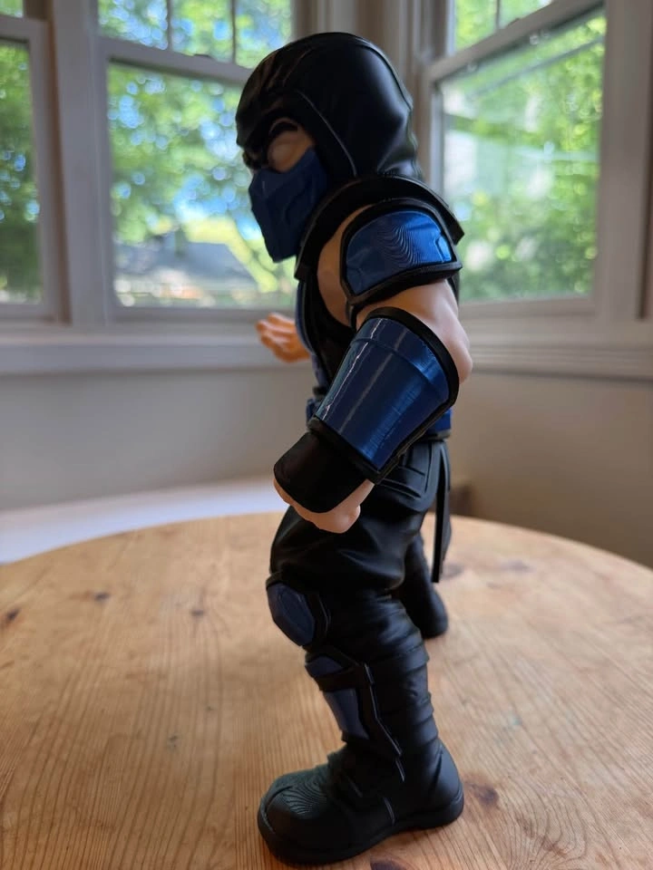Sub-Zero Mortal Kombat 3D Printed Collectible - photo 4