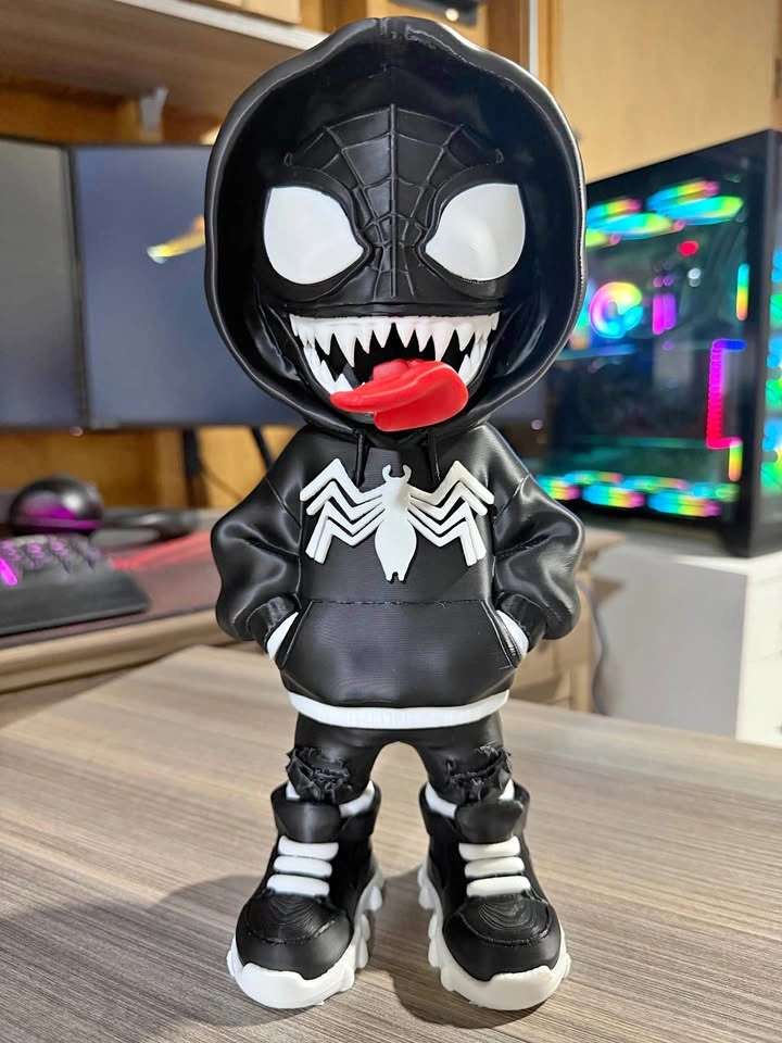 Urban Venom Spider-Man Figure – 3D Printed Collectible