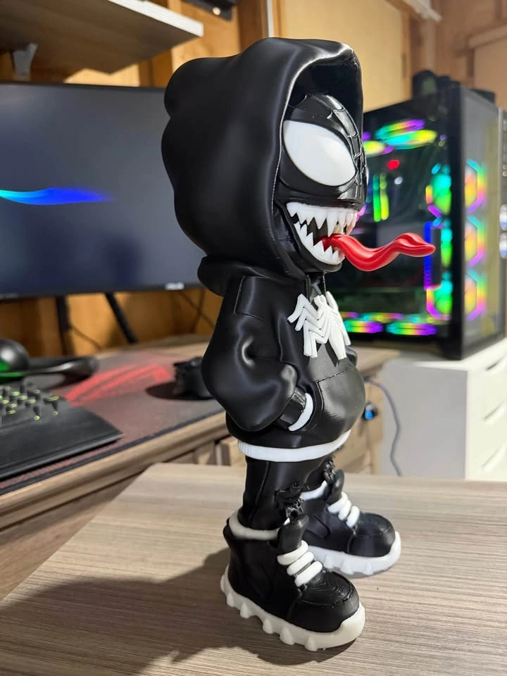 Urban Venom Spider-Man Figure – 3D Printed Collectible - photo 4