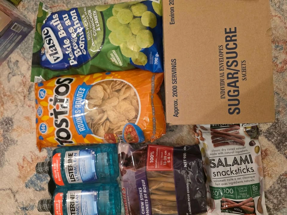 Listerine, Tostitos, Vlasic, and Salami Snack Bundle - photo 2