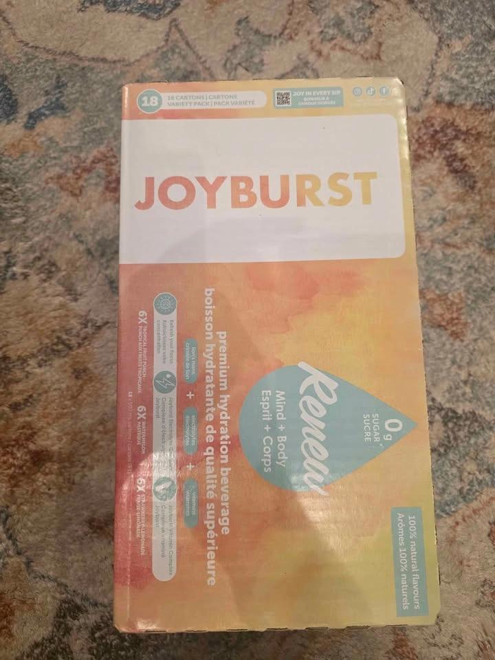 Joyburst Renew Hydration Beverage 18-Pack Variety Pack - photo 2