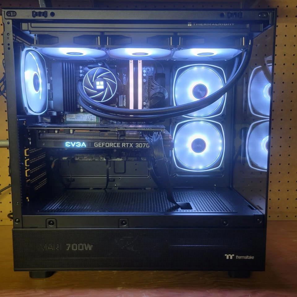 Gaming PC Ryzen 5-7600X + EVGA RTX 3070 - photo 2