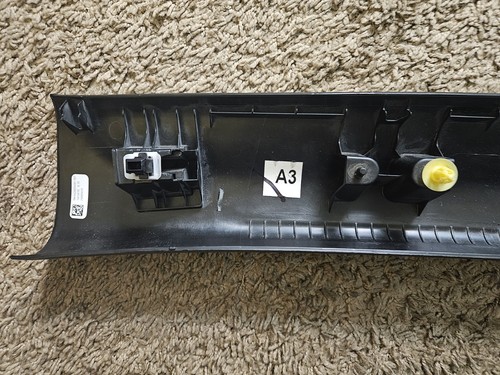 Honda Accord Coupe Right A Pillar Trim OEM Black 84101-T3L-A000 - photo 5
