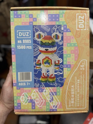 DUZ Magic Blocks Interlocking Blocks Set 8985 1580pcs Bear