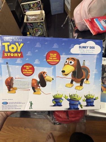 Just Play Disney Pixar Toy Story Slinky Dog Pull Toy, 6" Height - photo 2