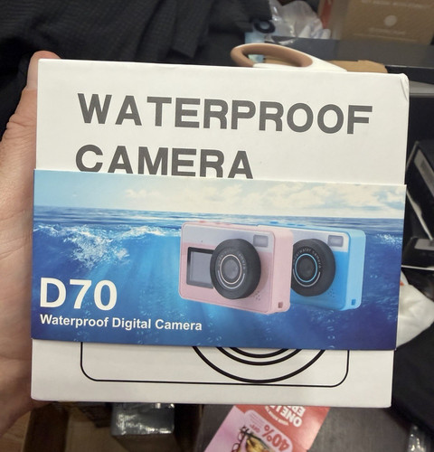 D70 48MP Waterproof Digital Camera 2.88 in Screen 16x Zoom