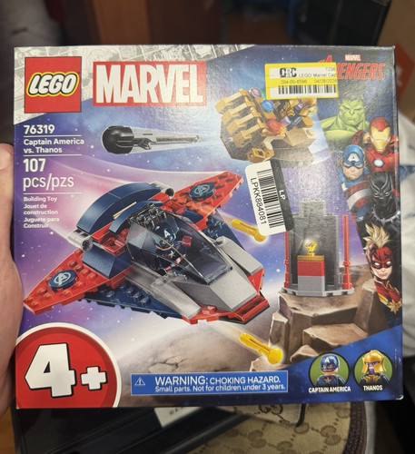 LEGO Marvel 76319 Captain America vs. Thanos Complete Set