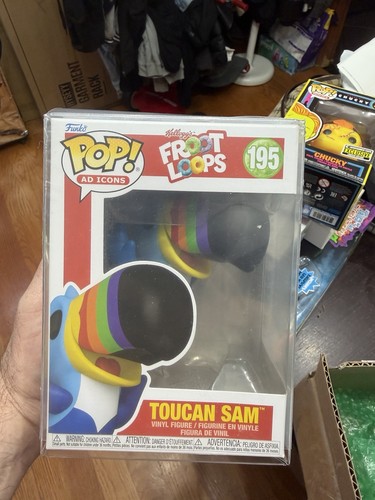 Funko Pop! Ad Icons Froot Loops Toucan Sam #195 Vinyl Figure