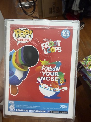 Funko Pop! Ad Icons Froot Loops Toucan Sam #195 Vinyl Figure - photo 3