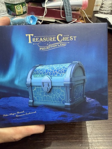 EURYTHRA Treasure Chest Projection Lamp LED USB Night Light - photo 5