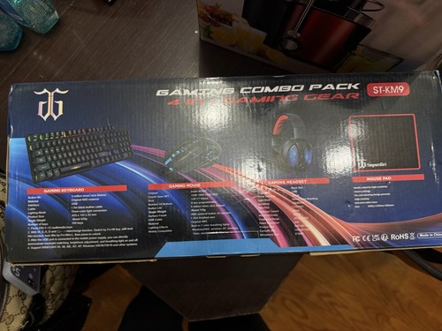 Snpurdiri ST-KM9 Illuminated Wired USB Gaming Combo - photo 3