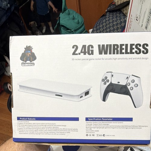 2.4GHz RF Wireless Game Controllers w/ USB Receiver, 2-Pack - photo 2