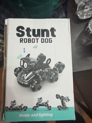 Hengde Stunt Robot Dog R/C 8-Wheel Music & Lighting HD5100 - photo 4