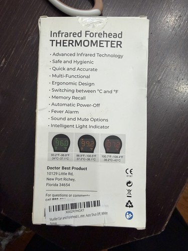 Mueller Medical IT-800 2-in-1 Infrared Thermometer - photo 2