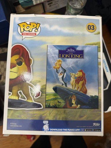 Funko Pop! VHS Covers Disney The Lion King Simba Amazon Exclusiv - photo 2