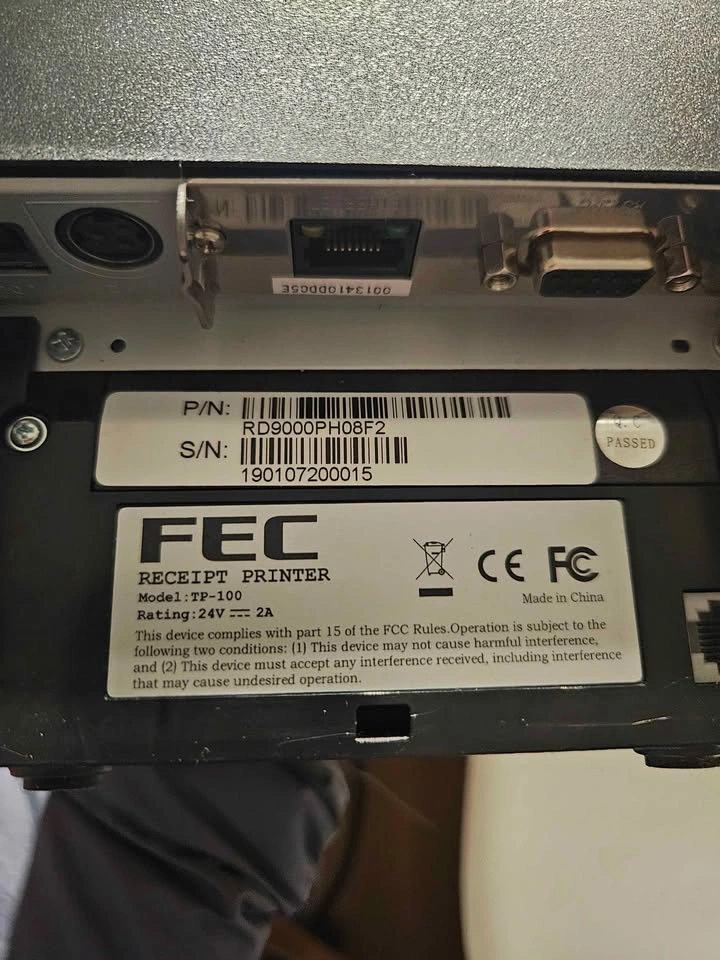 FEC POS PC + 2x FEC Printers - photo 4
