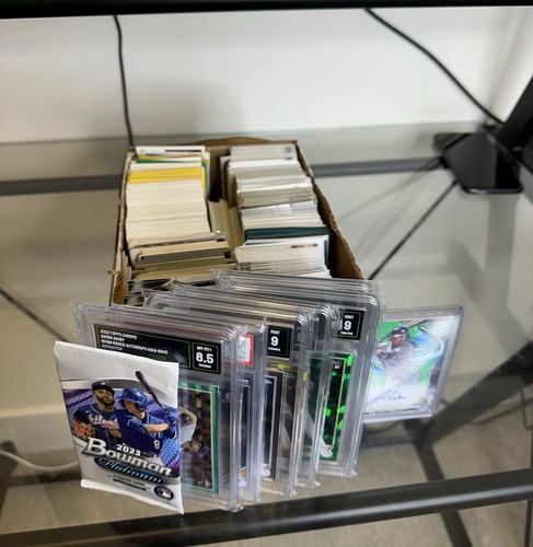 Massive MLB Lot With Autos, Numbered Cards & SLABS