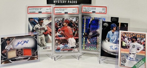 MLB Baseball Mystery Hot Pack: Patches, Autos & PSA Slabs - photo 3