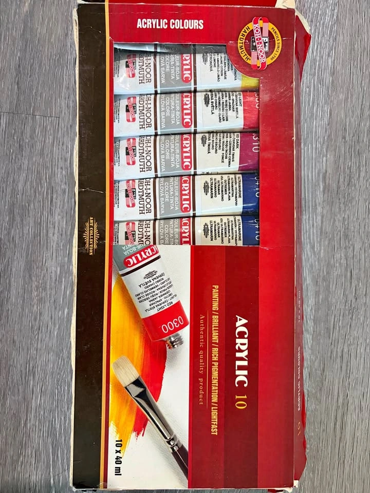 Koh-I-Noor Hardtmuth Acrylic Paint Set