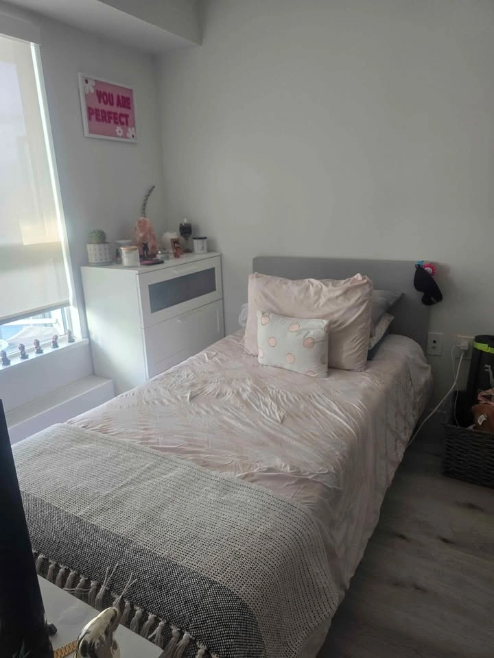 IKEA Twin Bed Frame + Mattress + Topper + Protector - photo 3