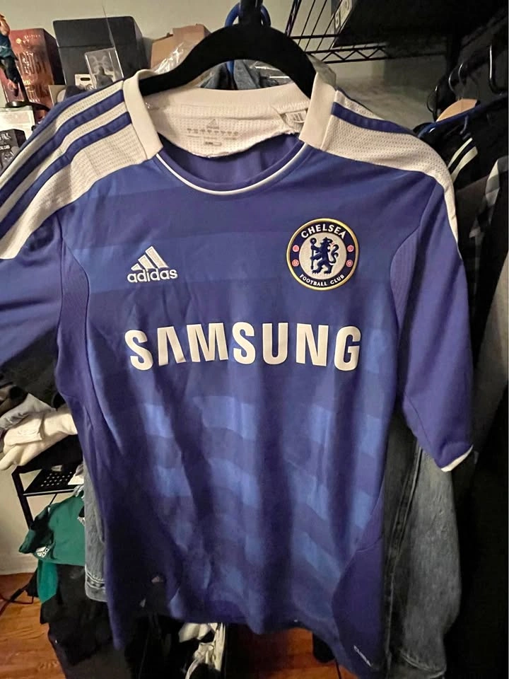 2012 Adidas Chelsea FC home jersey (S)
