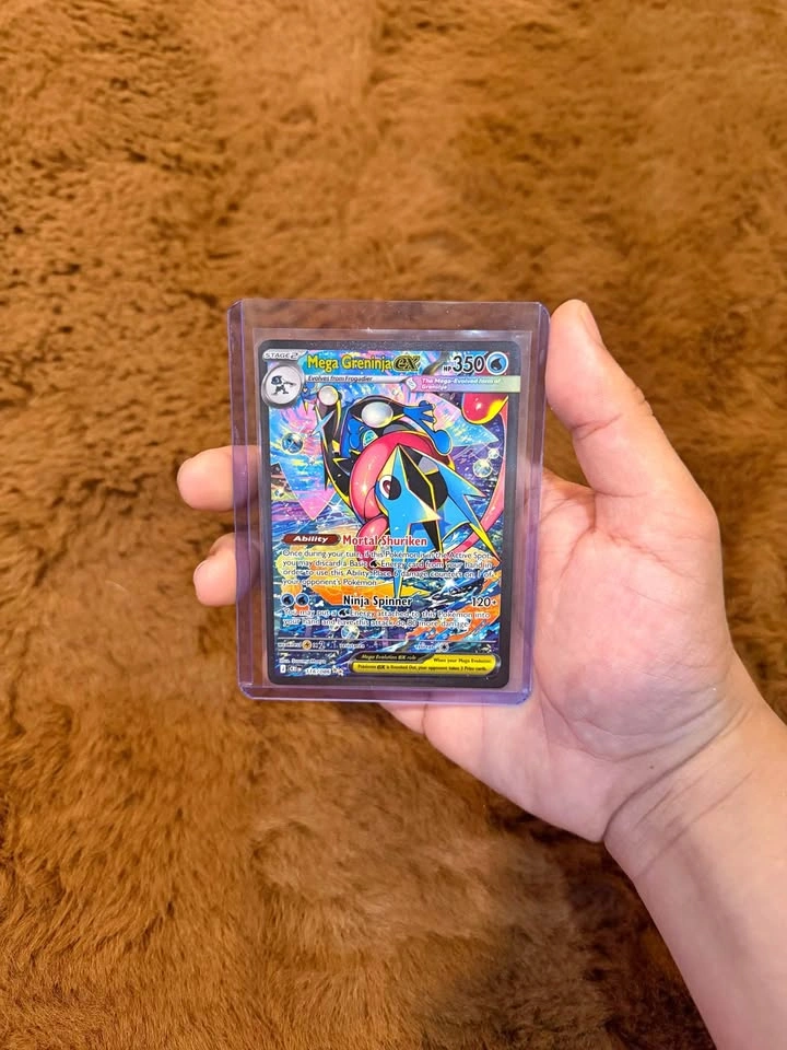 Mega Greninja EX SIR (Chaos Rising)