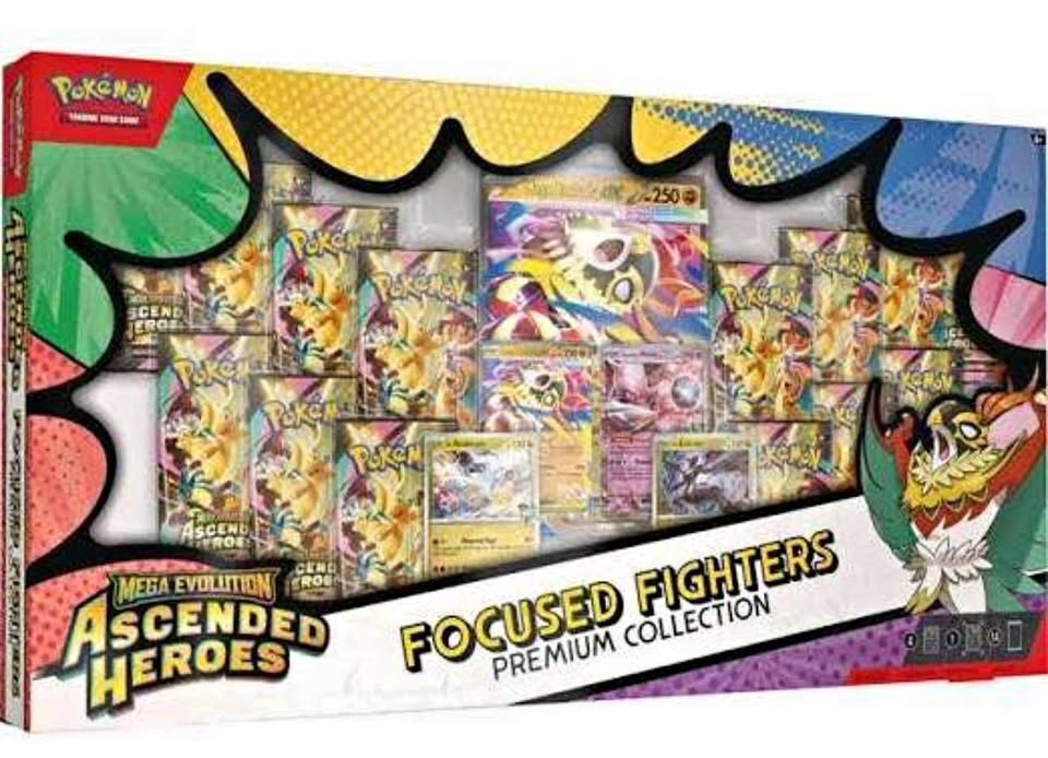 Pokemon Ascended Heroes Focused Fighter Box
