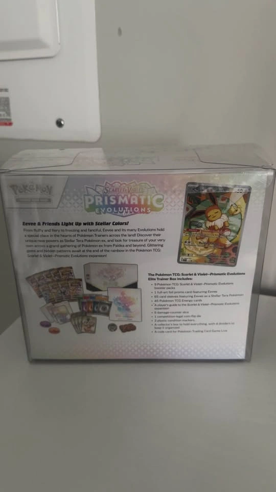 Prismatic evolutions ETB sealed - photo 3