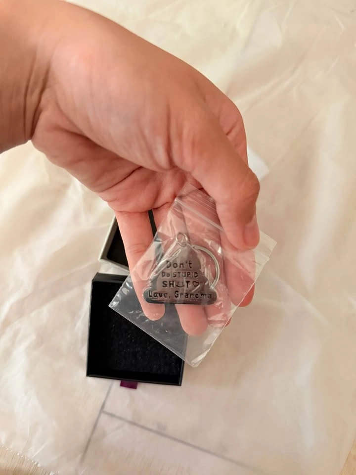 Funny Keychain for Grandkids