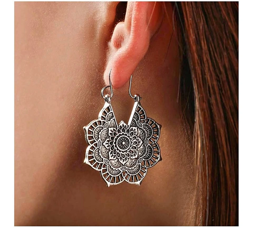 Boho Flower Earrings