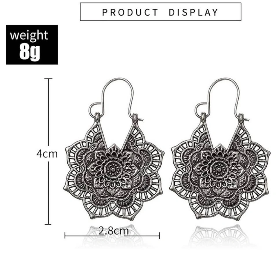 Boho Flower Earrings - photo 2
