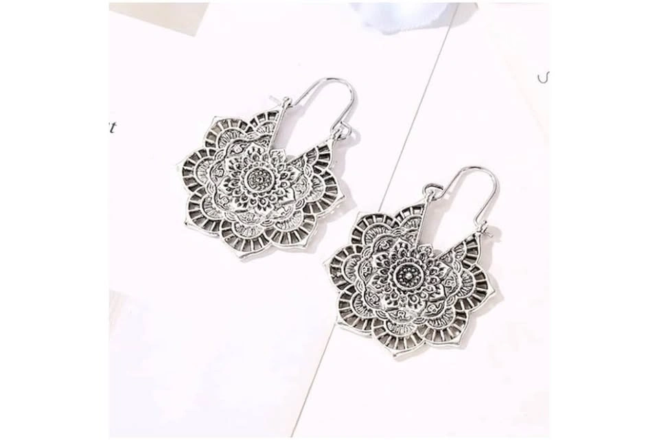 Boho Flower Earrings - photo 3