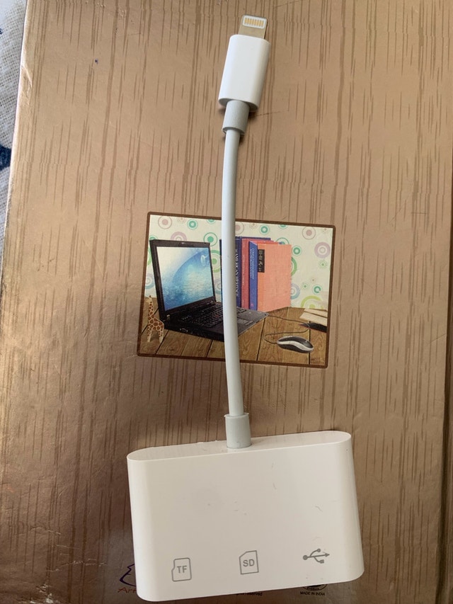 OTG for IPhone usb and card reader