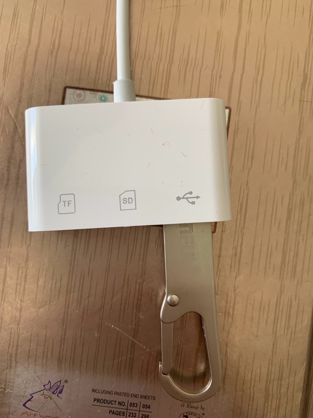 OTG for IPhone usb and card reader - photo 2