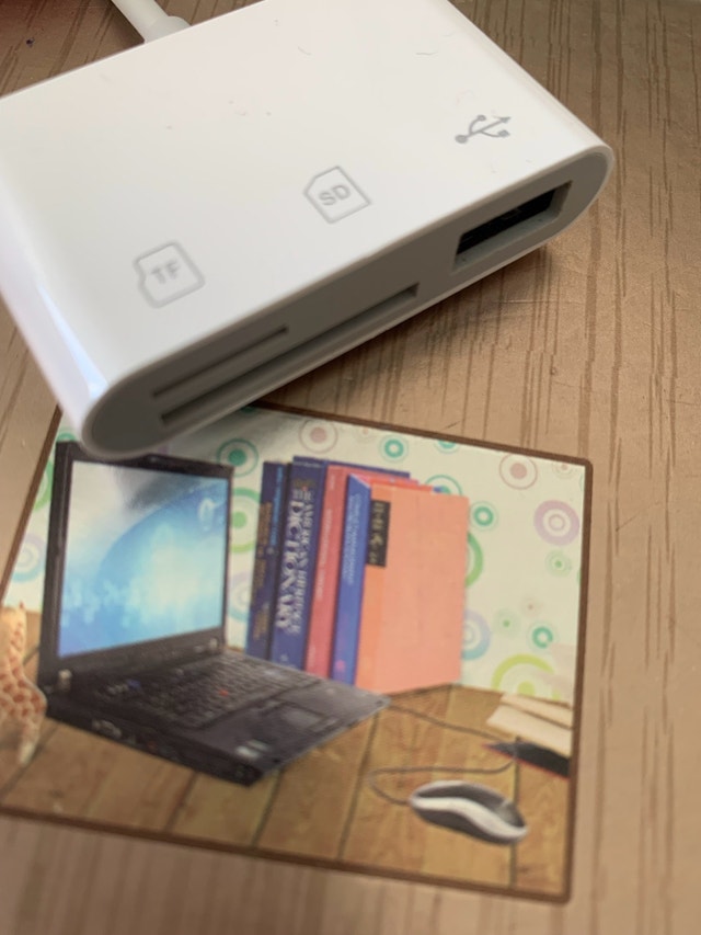 OTG for IPhone usb and card reader - photo 4