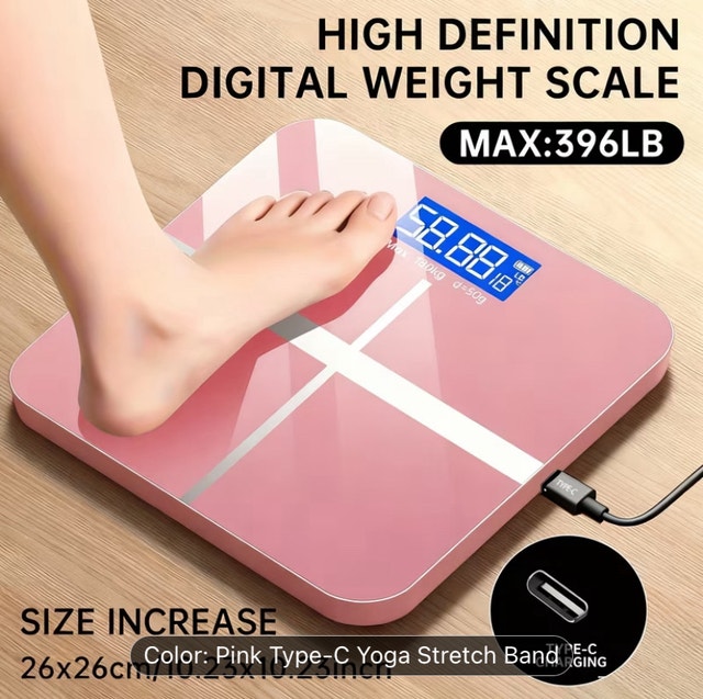 Digital weight scale rechargeable