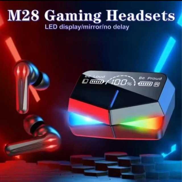 Gaming Headset with Built-in Battery and Mirror Display - photo 2